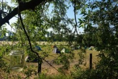 Zeltlager beim Sommerfest